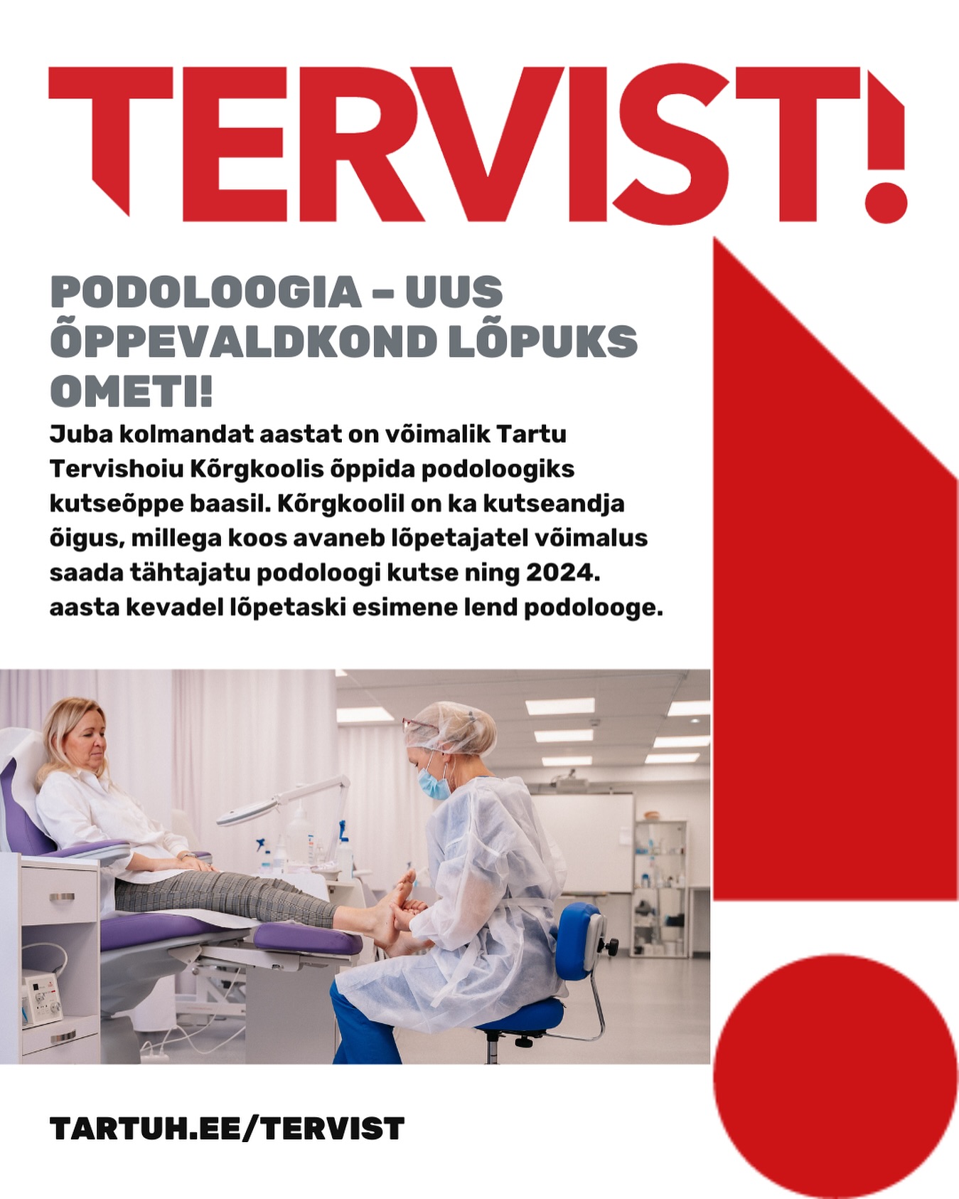 Kandideeri Podoloogia erialale